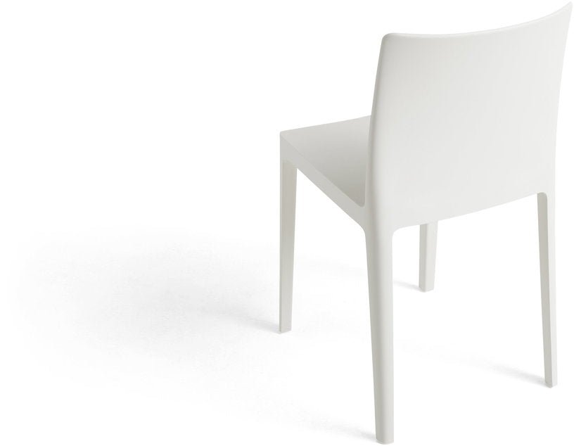 Chaise Élémentaire en plastique blanc crème - HAY - The Cool Republic