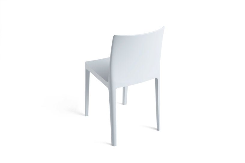 Chaise Élémentaire en plastique bleu gris - HAY - The Cool Republic