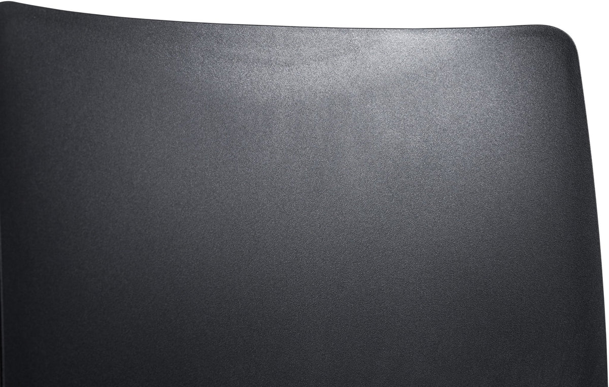 Chaise Élémentaire en plastique noir - HAY - The Cool Republic