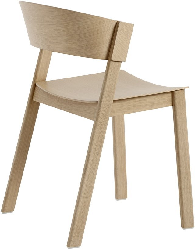 Chaise empilable en chêne naturel Cover - Muuto - The Cool Republic