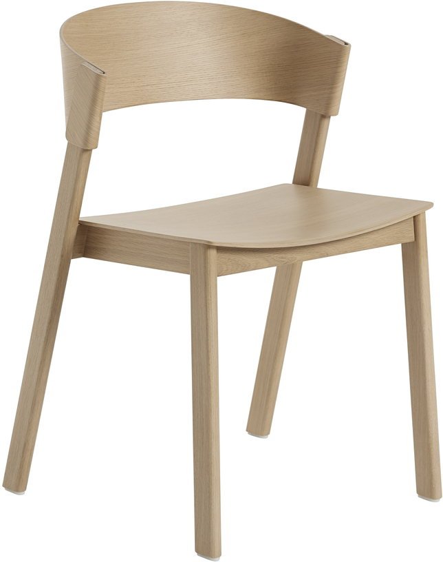 Chaise empilable en chêne naturel Cover - Muuto - The Cool Republic