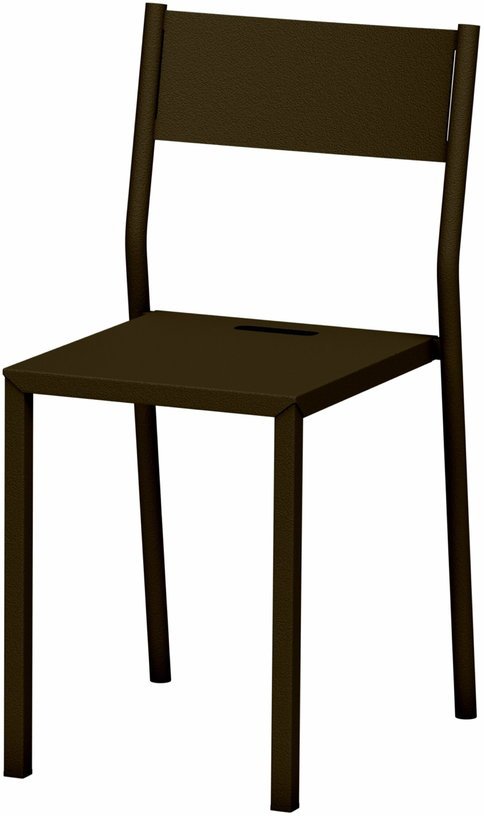 Chaise en acier bronze Take - Matière Grise - The Cool Republic