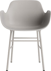 Chaise en acier et polypropylène 52x56x80cm Form - Normann Copenhagen