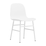 Chaise en acier et pp blanc Form - Normann Copenhagen - The Cool Republic