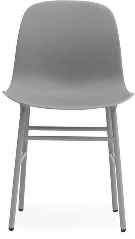 Chaise en acier et pp gris Form - Normann Copenhagen - The Cool Republic
