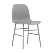Chaise en acier et pp gris Form - Normann Copenhagen - The Cool Republic