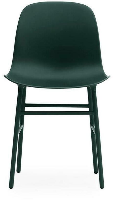 Chaise en acier et pp vert Form - Normann Copenhagen - The Cool Republic