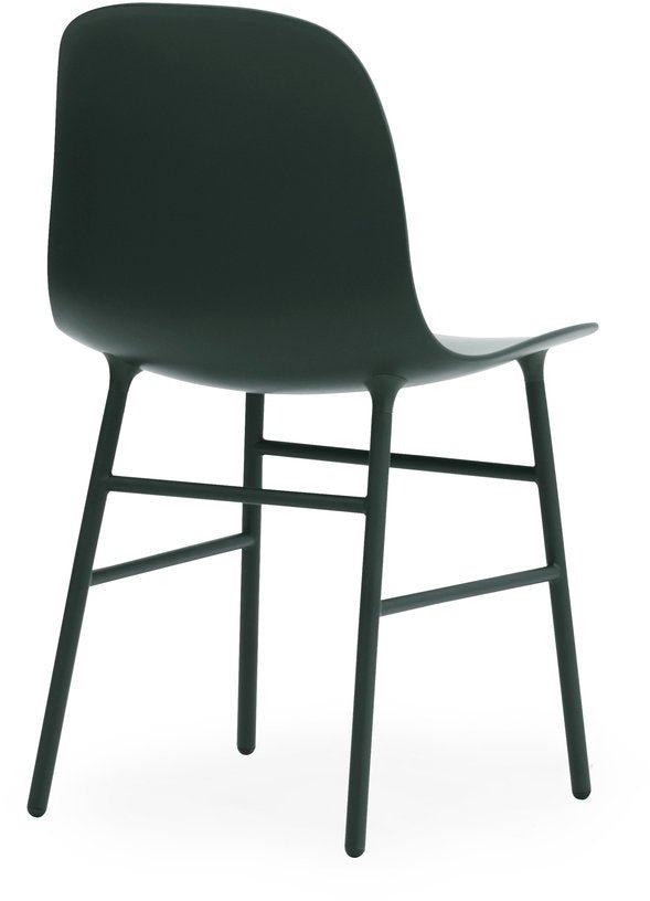 Chaise en acier et pp vert Form - Normann Copenhagen - The Cool Republic