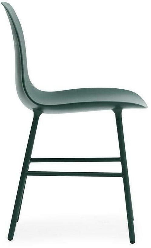 Chaise en acier et pp vert Form - Normann Copenhagen - The Cool Republic