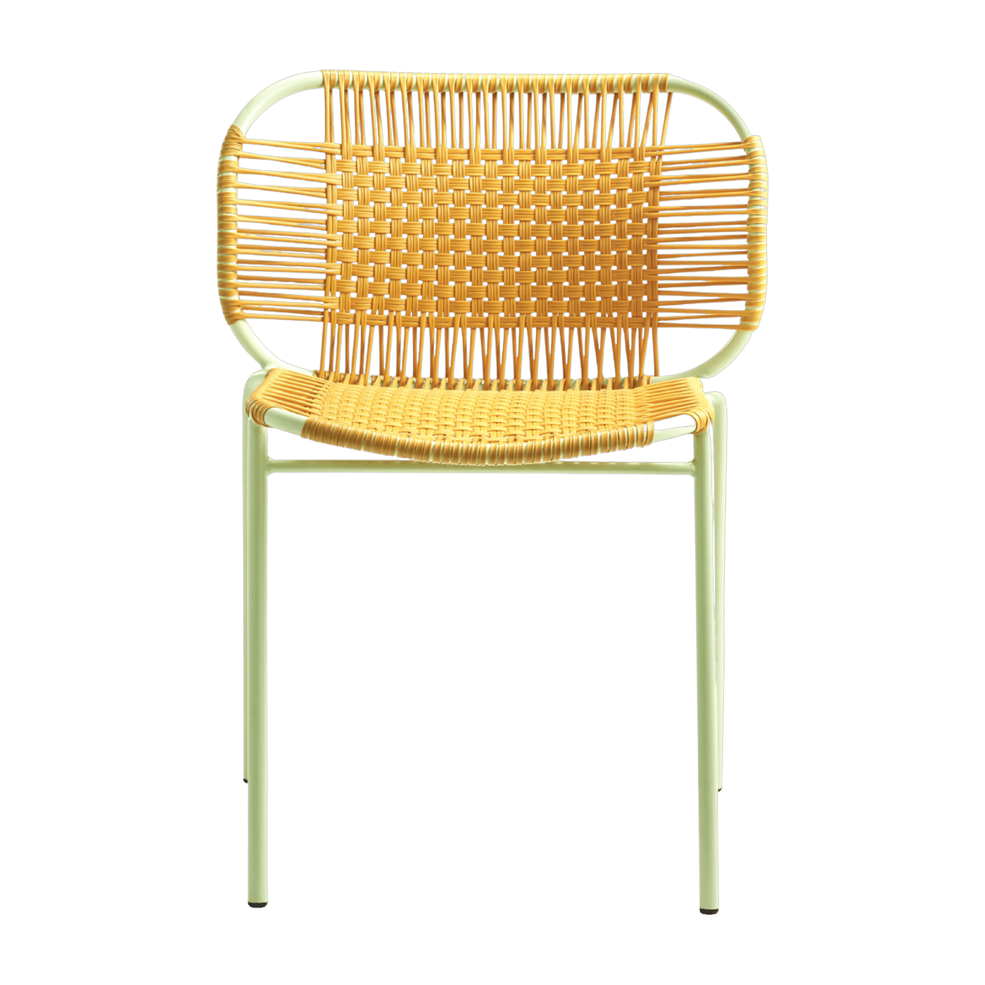 Chaise en acier jaune Cielo - Ames - The Cool Republic