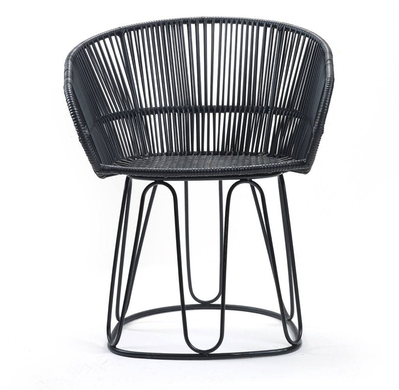Chaise en acier noir Circo - Ames - The Cool Republic
