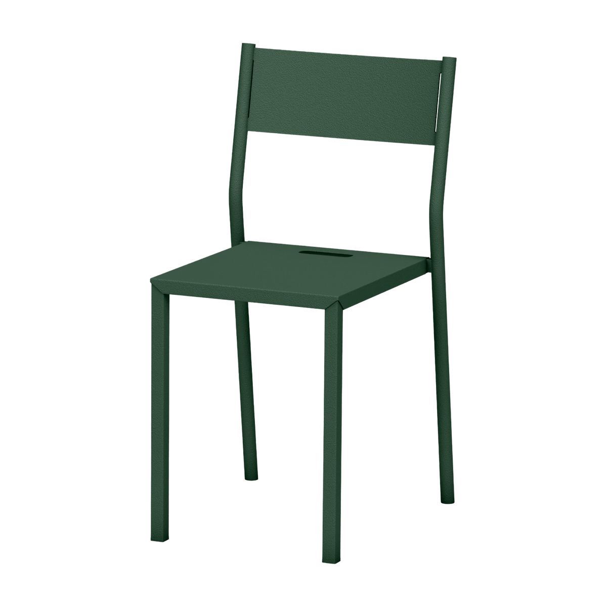 Chaise en acier olive Take - Matière Grise - The Cool Republic