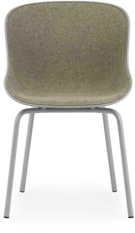 Chaise en acier peint et pp avec tissu gris Hyg - Normann Copenhagen - The Cool Republic