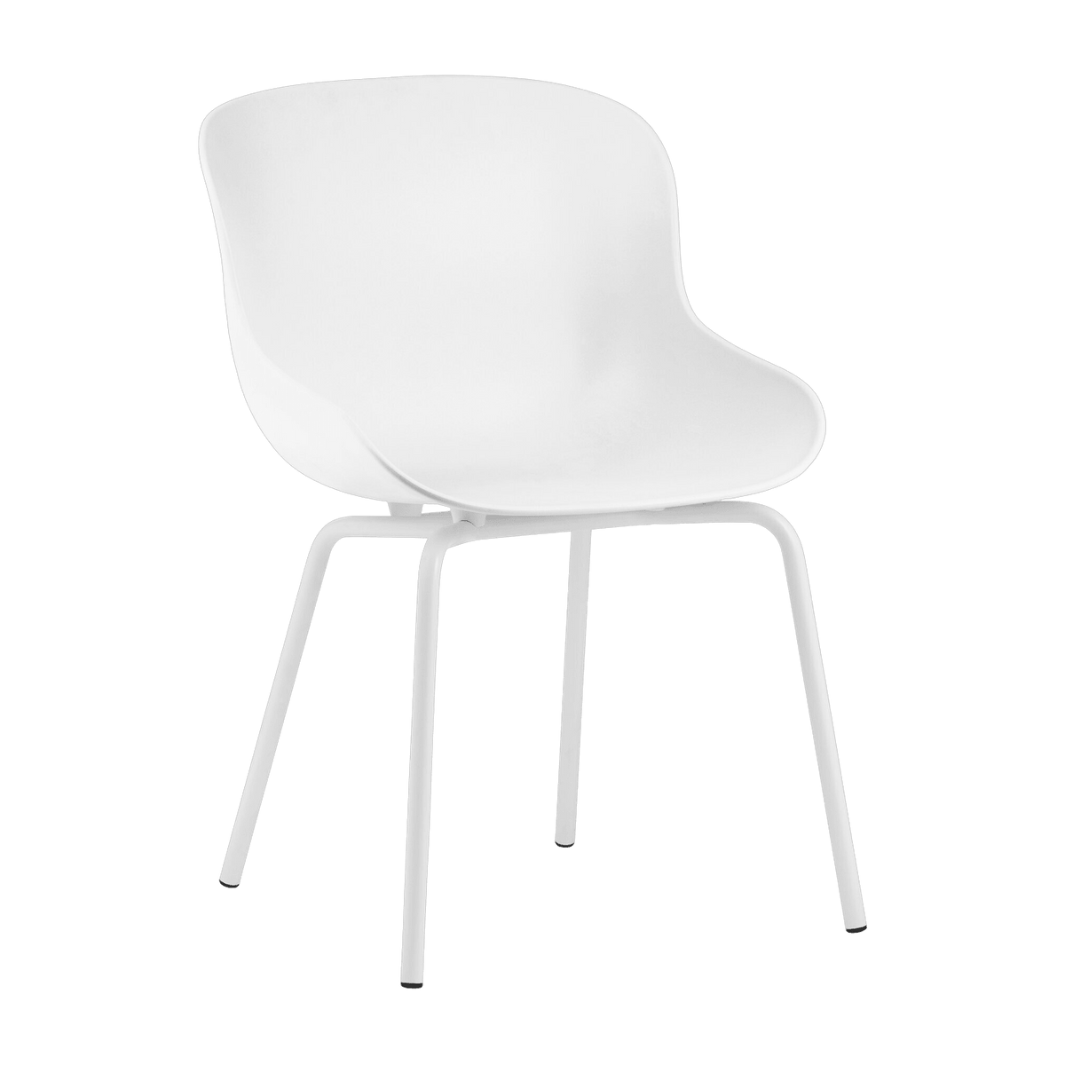 Chaise en acier peint et pp blanc Hyg - Normann Copenhagen - The Cool Republic