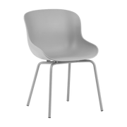 Chaise en acier peint et pp gris Hyg - Normann Copenhagen - The Cool Republic