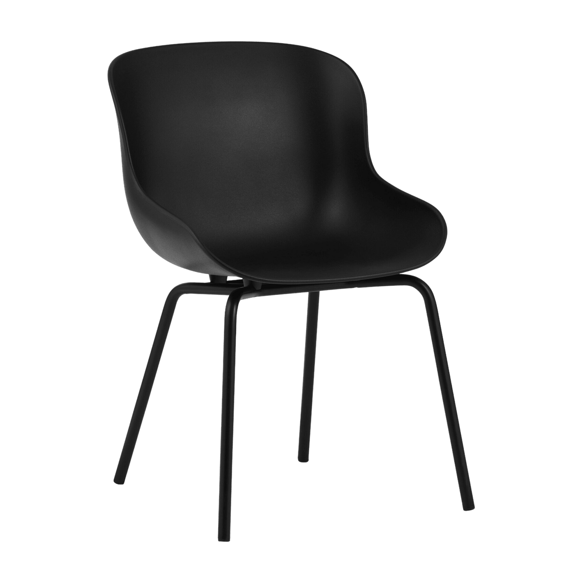 Chaise en acier peint et pp noir Hyg - Normann Copenhagen - The Cool Republic