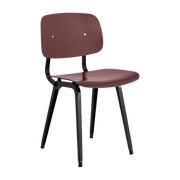 Chaise en acier prune Revolt - HAY - The Cool Republic