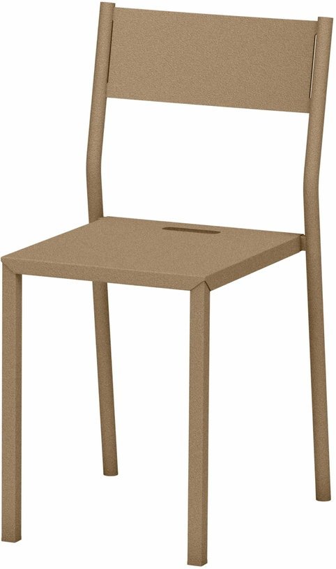 Chaise en acier sable Take - Matière Grise - The Cool Republic