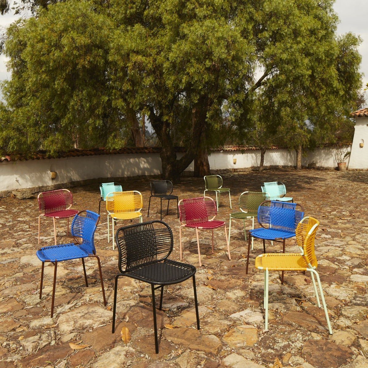 Chaise en acier vert Cielo - Ames - The Cool Republic