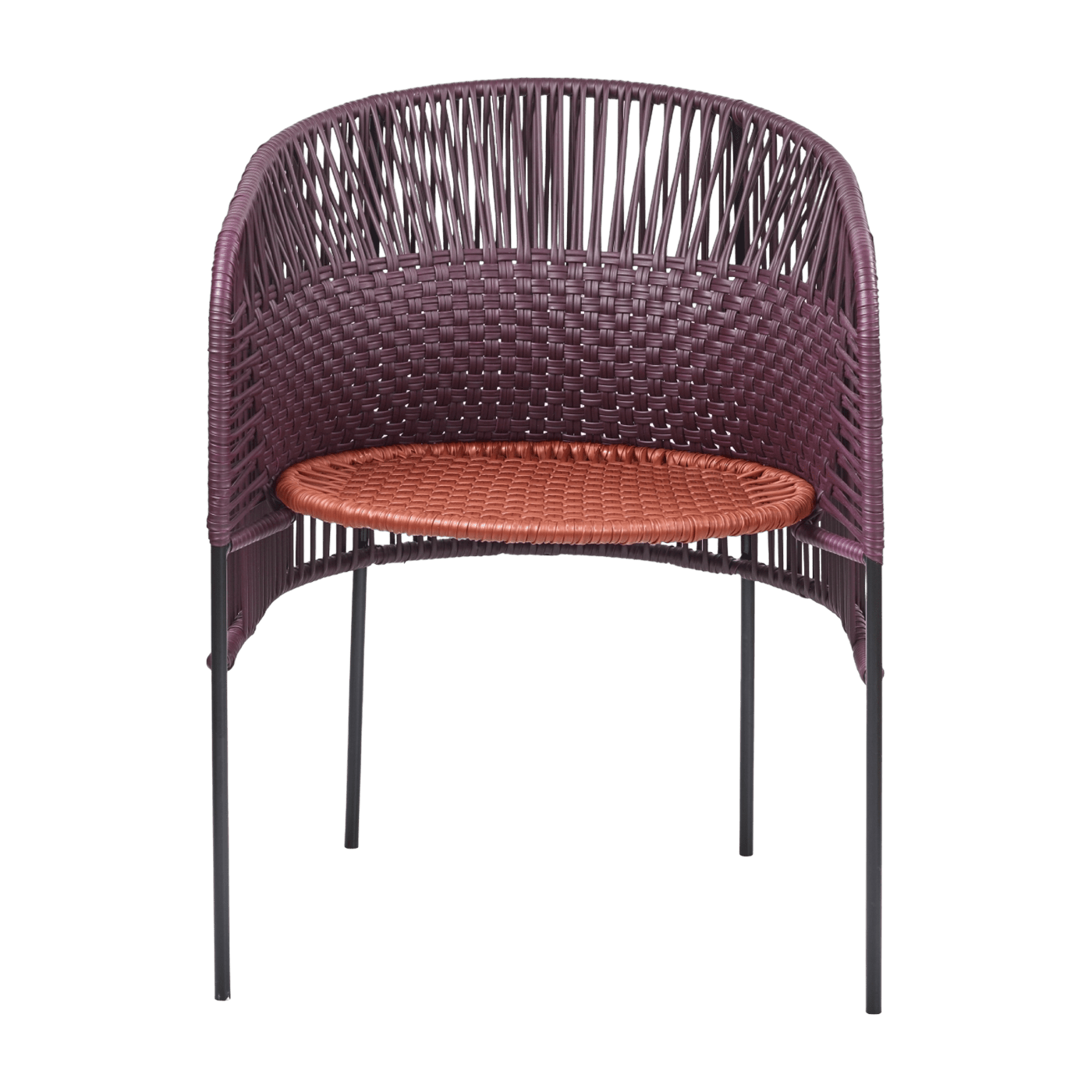 Chaise en acier violet Caribe Chic - Ames - The Cool Republic
