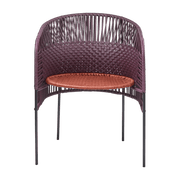 Chaise en acier violet Caribe Chic - Ames - The Cool Republic