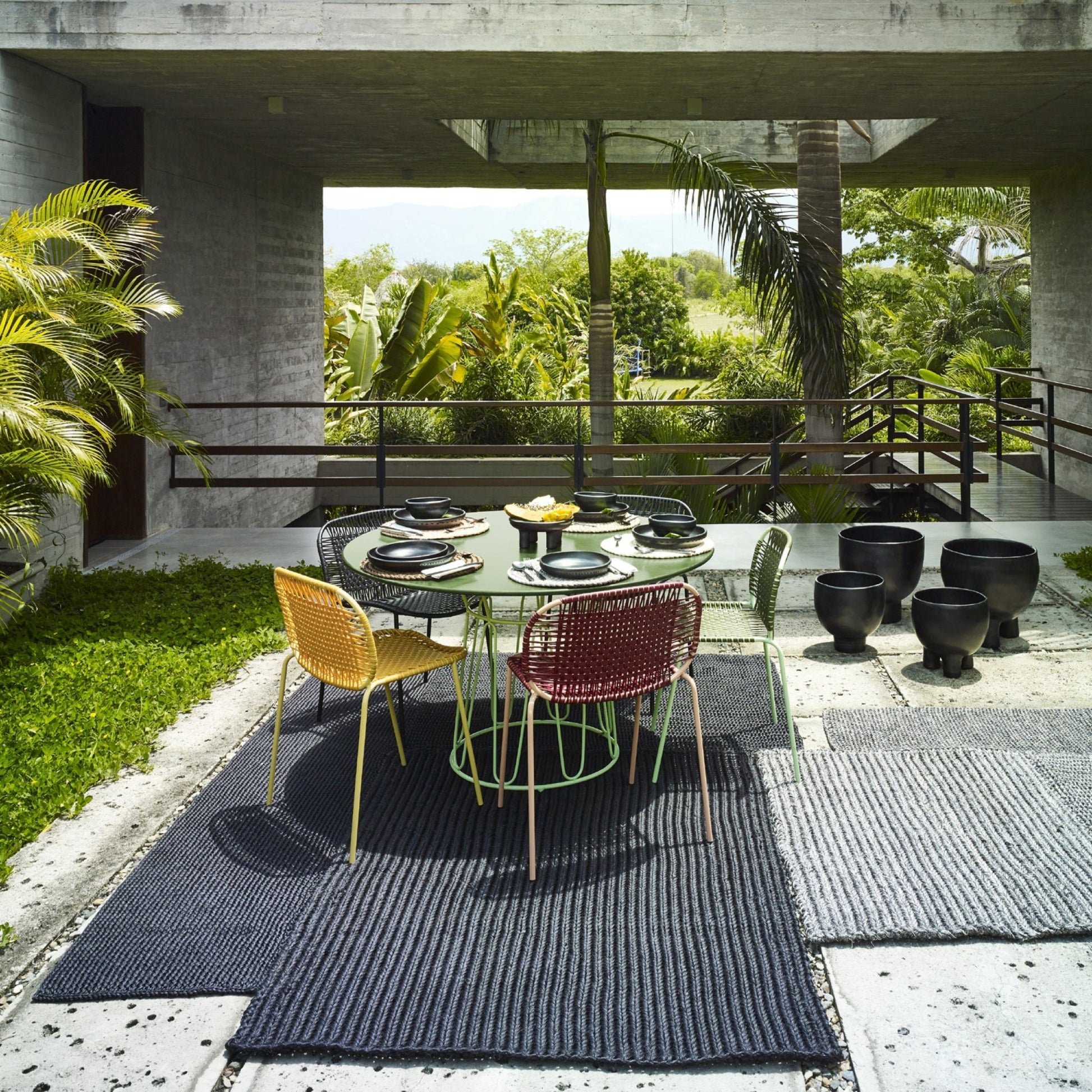 Chaise en acier violet Cielo - Ames - The Cool Republic