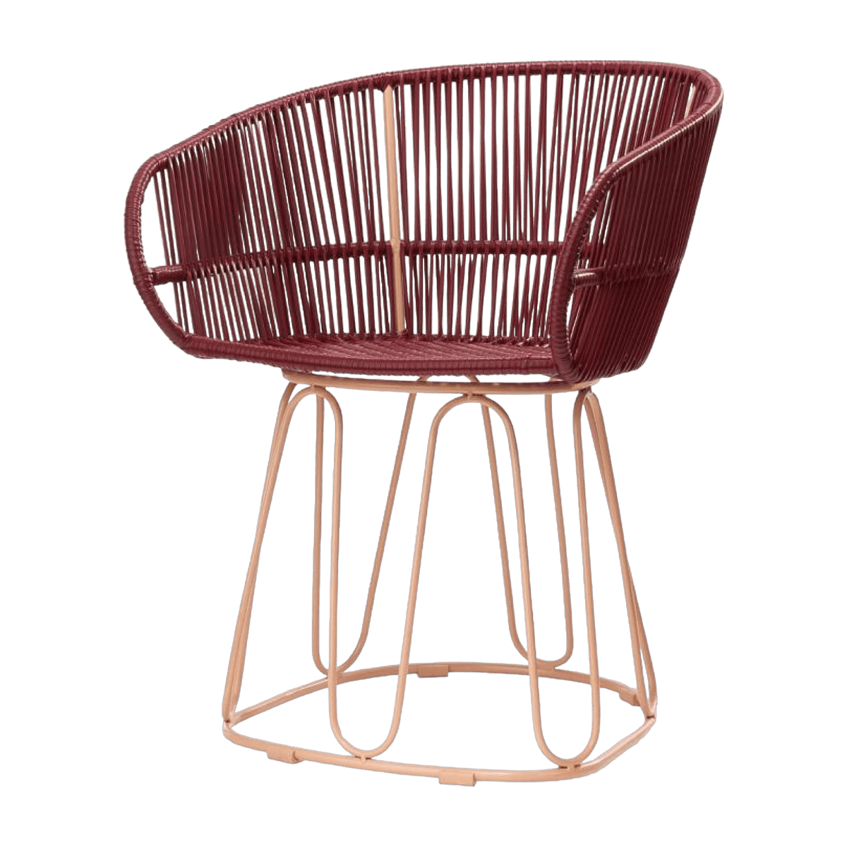 Chaise en acier violet Circo - Ames - The Cool Republic