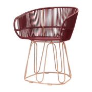 Chaise en acier violet Circo - Ames - The Cool Republic