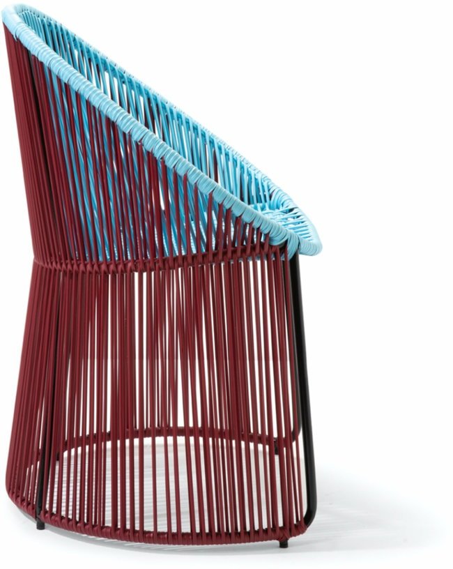 Chaise en acier violette et bleu Cartagenas - Ames - The Cool Republic