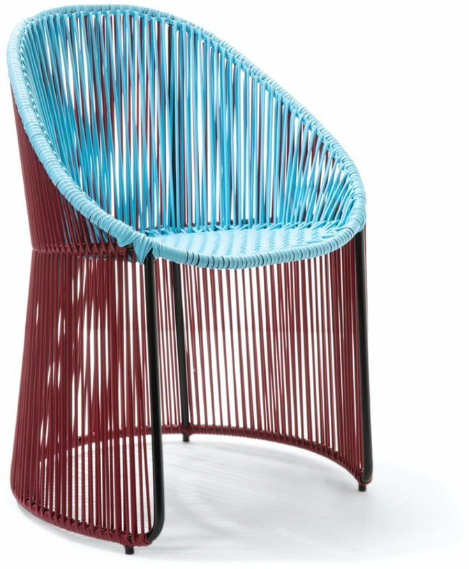 Chaise en acier violette et bleu Cartagenas - Ames - The Cool Republic
