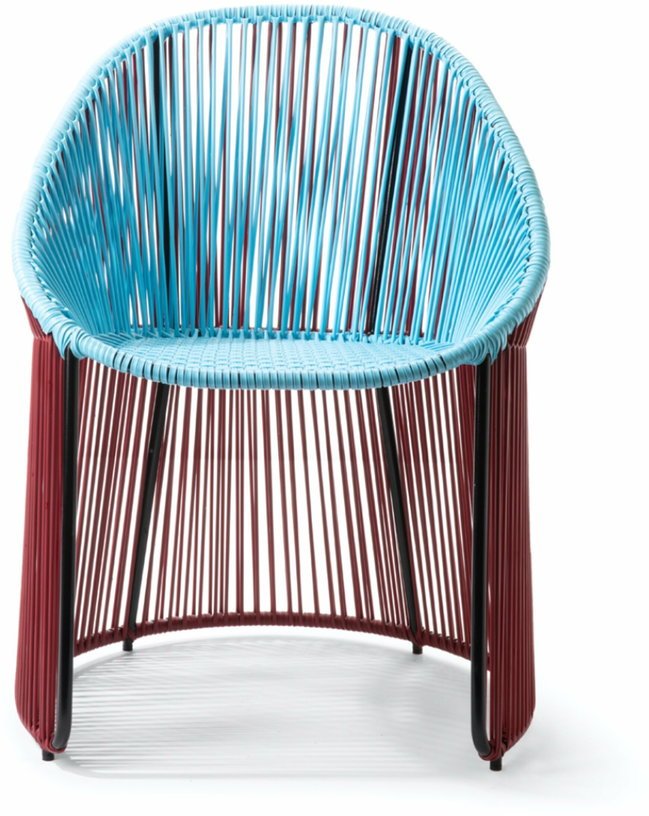 Chaise en acier violette et bleu Cartagenas - Ames - The Cool Republic