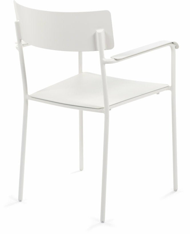 Chaise en aluminium avec accoudoirs sable - Serax - The Cool Republic