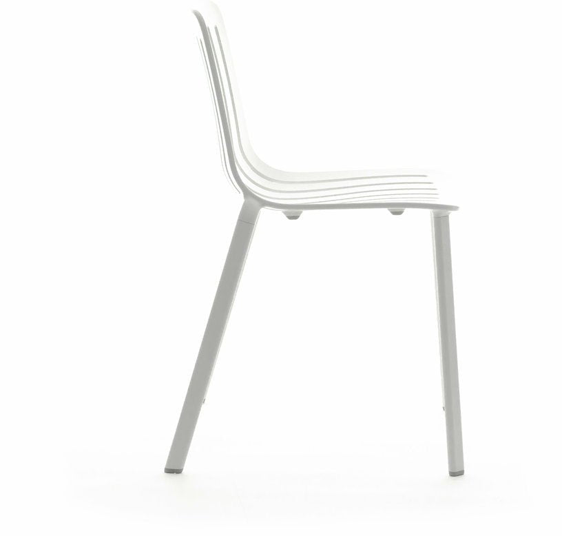Chaise en aluminium blanc Plato - Magis - The Cool Republic