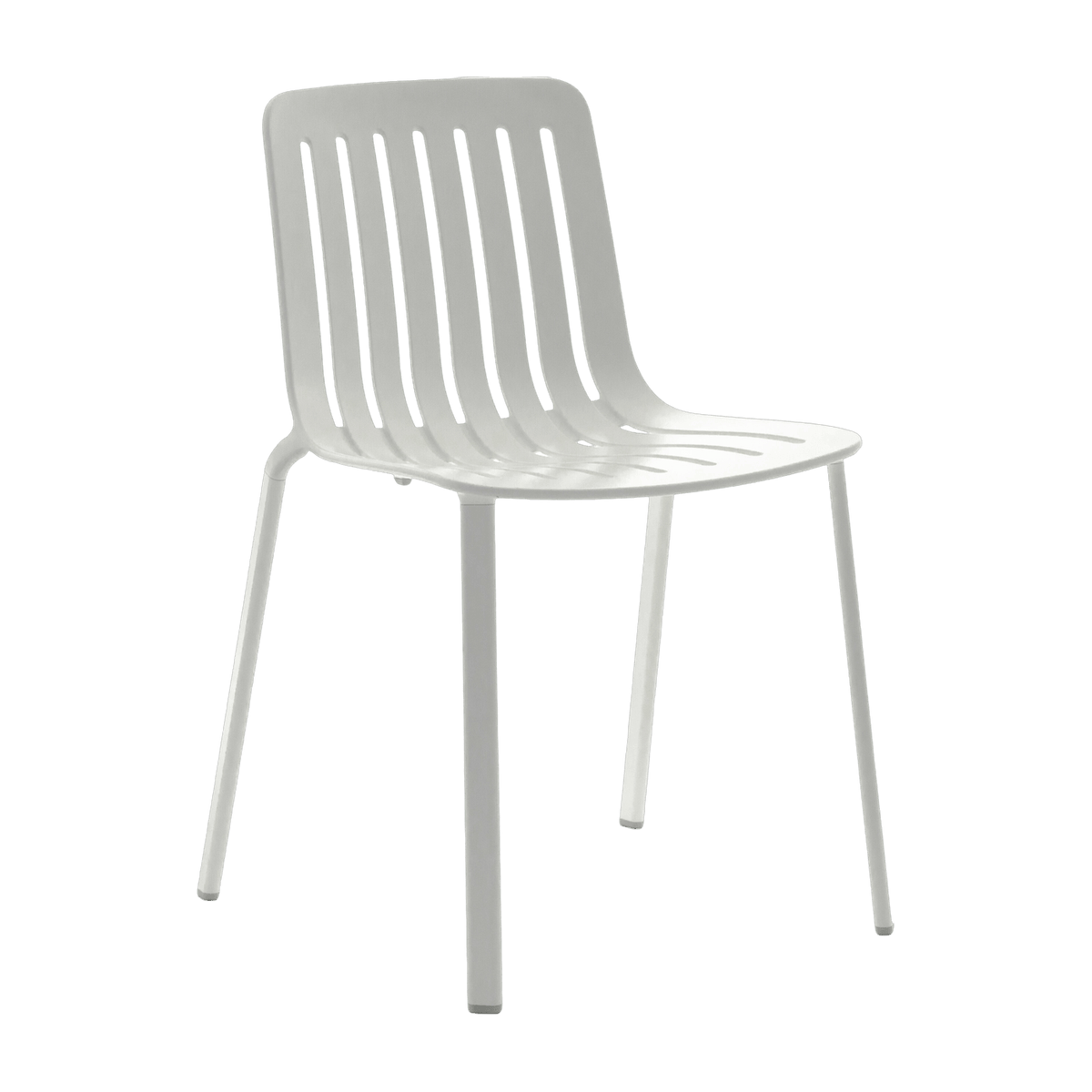 Chaise en aluminium blanc Plato - Magis - The Cool Republic