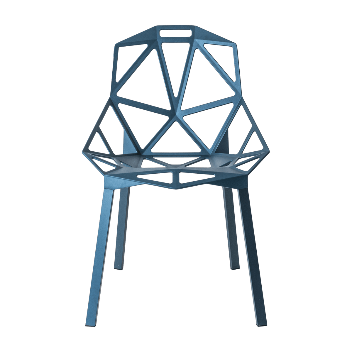 Chaise en aluminium bleue One - Magis - The Cool Republic