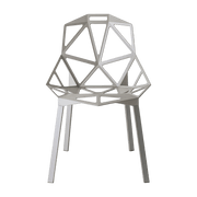 Chaise en aluminium gris clair One - Magis - The Cool Republic