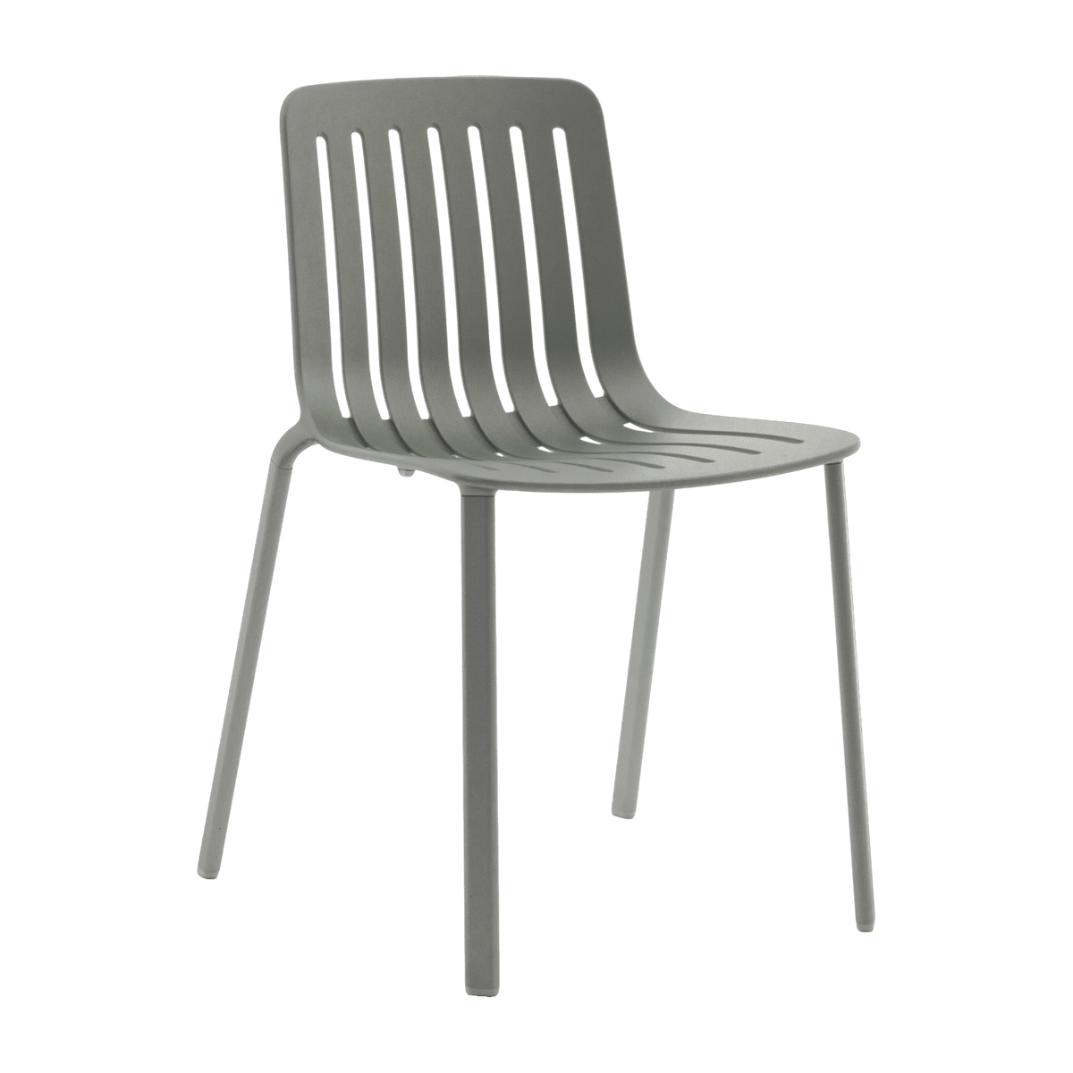 Chaise en aluminium gris Plato - Magis - The Cool Republic