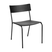 Chaise en aluminium noir August - Serax - The Cool Republic
