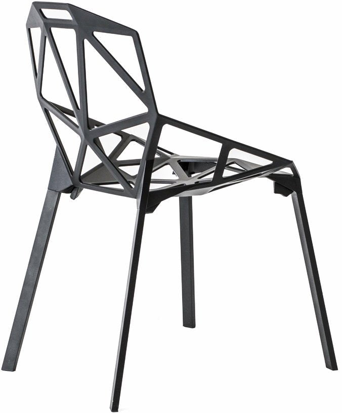 Chaise en aluminium noire One - Magis - The Cool Republic
