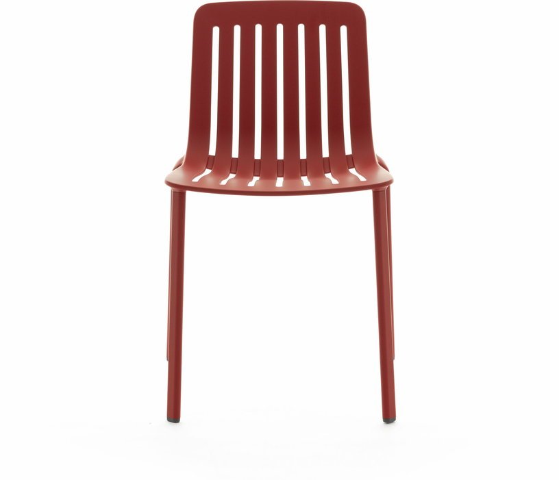 Chaise en aluminium rouge Plato - Magis - The Cool Republic