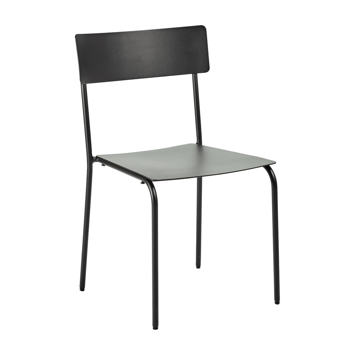 Chaise en aluminium sans accoudoirs noir August - Serax - The Cool Republic