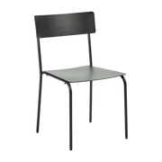 Chaise en aluminium sans accoudoirs noir August - Serax - The Cool Republic