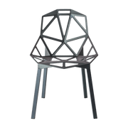 Chaise en aluminium vert et gris One - Magis - The Cool Republic