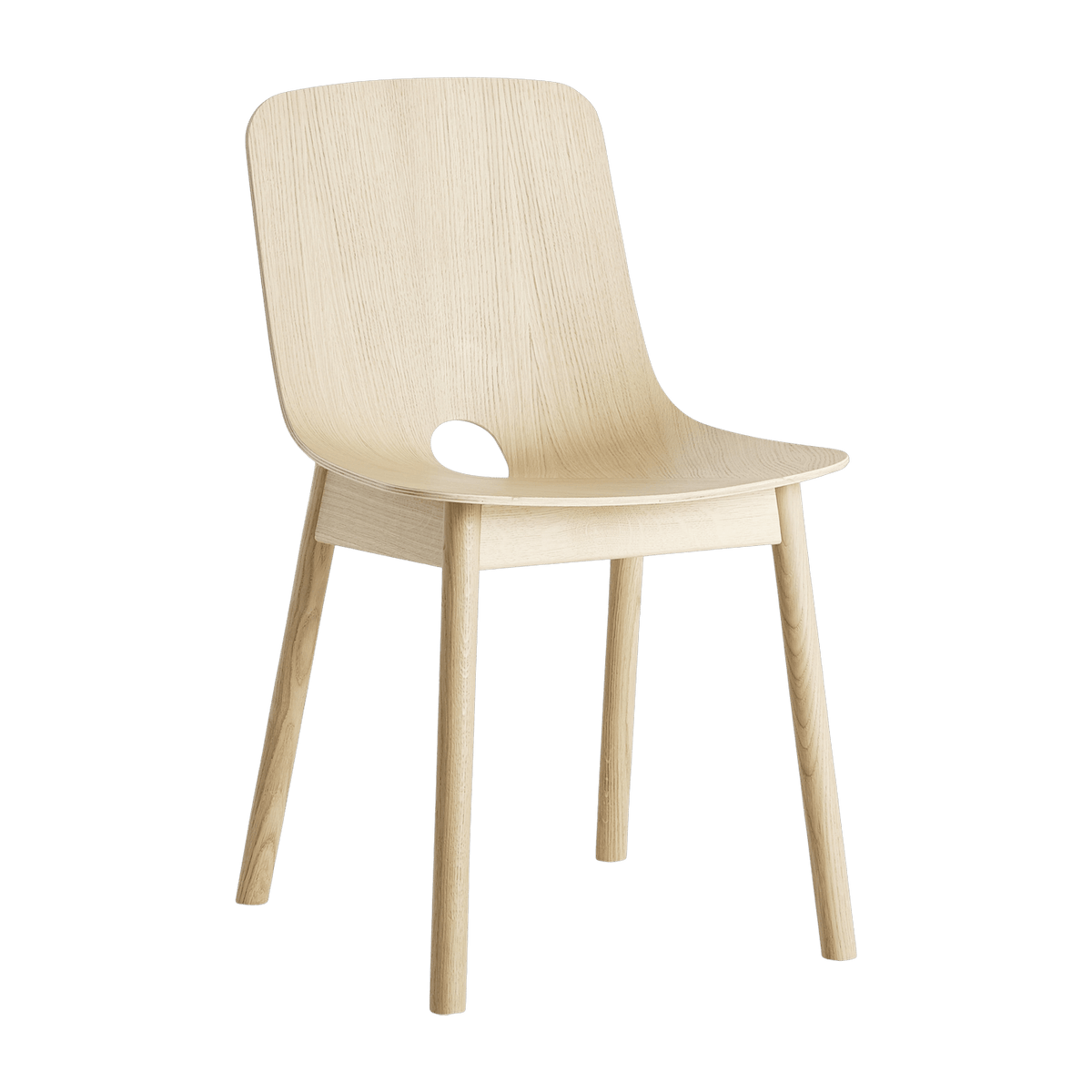 Chaise en bois de chêne Mono - WOUD - The Cool Republic