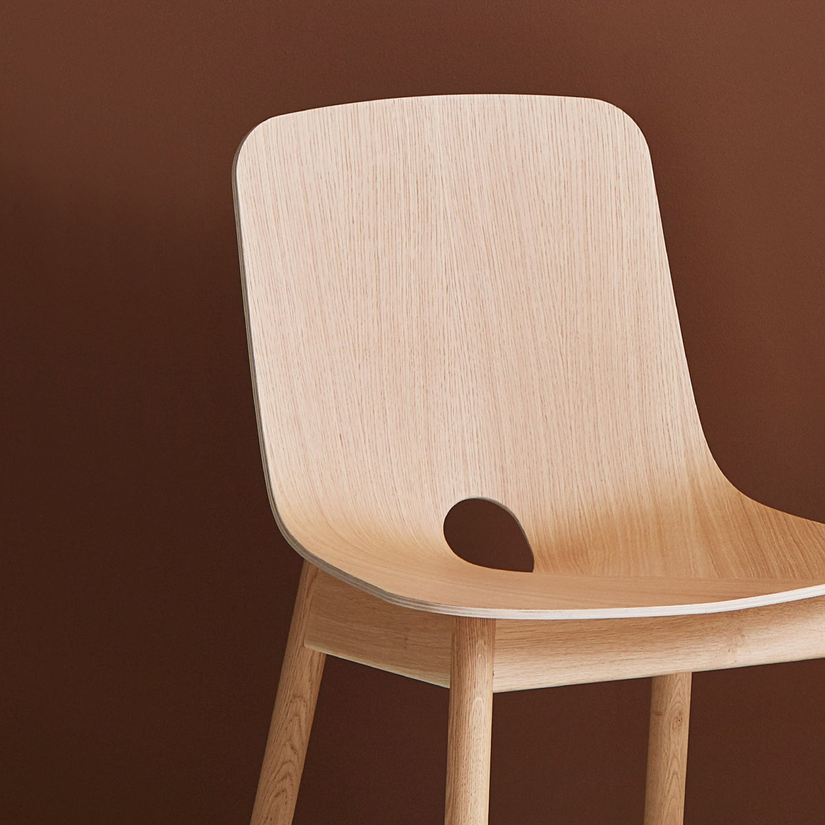 Chaise en bois de chêne Mono - WOUD - The Cool Republic