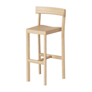 Chaise en bois de chêne naturel Galta 75 - Kann Design - The Cool Republic