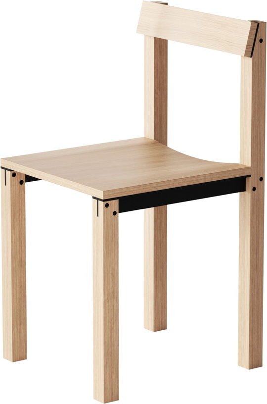 Chaise en bois de chêne Tal - Kann Design - The Cool Republic