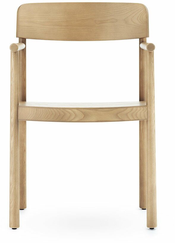 Chaise en bois de frêne avec accoudoirs Timb Tan - Normann Copenhagen - The Cool Republic