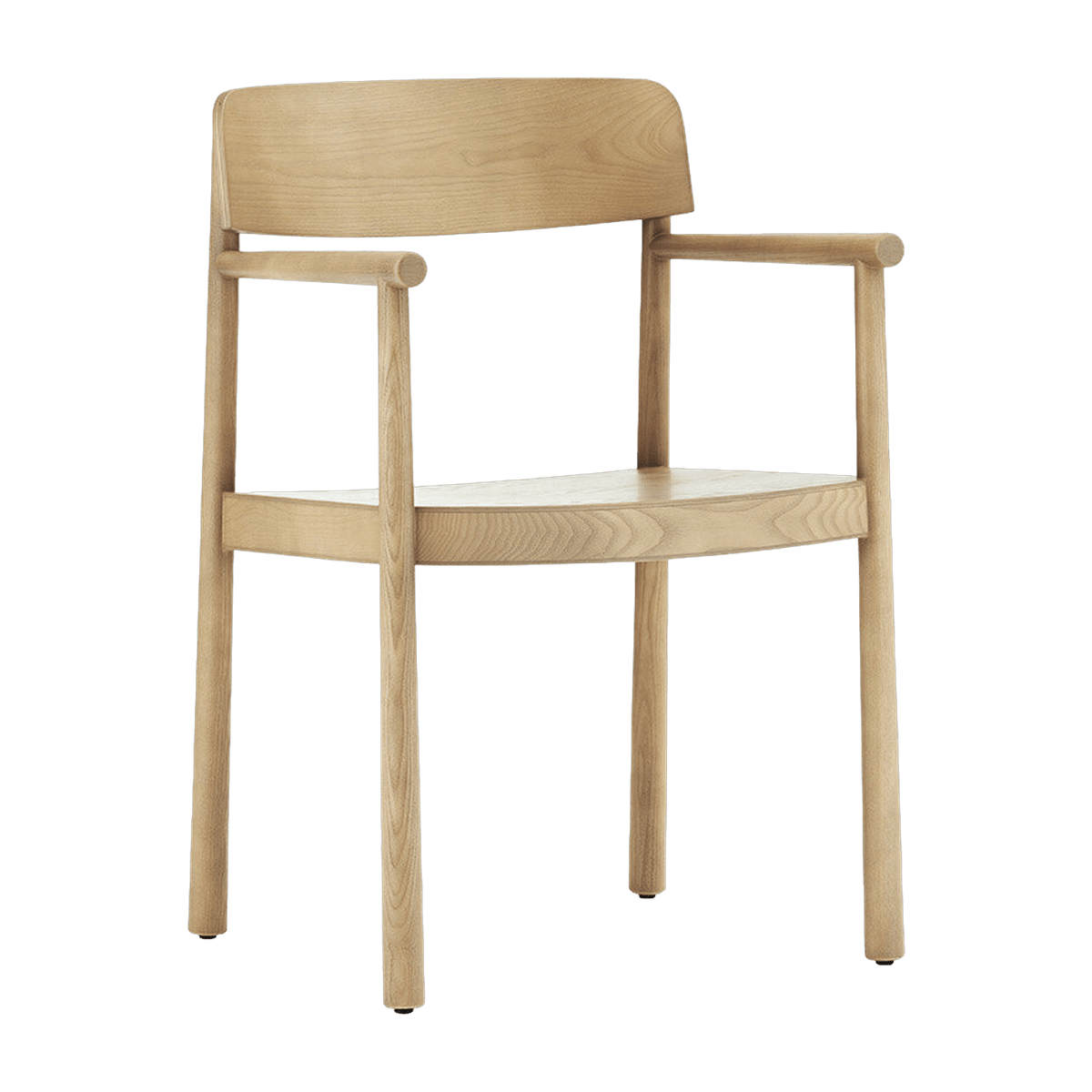 Chaise en bois de frêne avec accoudoirs Timb Tan - Normann Copenhagen - The Cool Republic