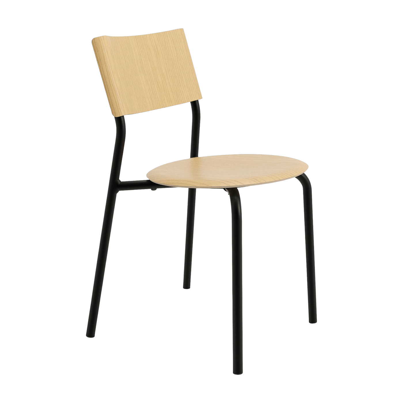 Chaise en bois de frêne noir graphite SSD - TIPTOE - The Cool Republic